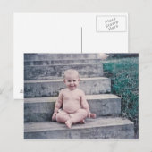 Carte Postale Bébé Bouddha (Devant / Derrière)