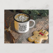 Carte Postale Bébé C'est froid dehors Noël (Devant)