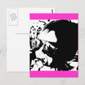 Carte Postale Bébé cool (Devant / Derrière)