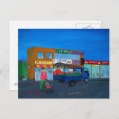 Carte Postale Bébé de Halmoni (grand-mère coréenne) (Devant / Derrière)