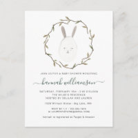 Bébé de printemps | Invitation à la baby shower de