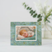 Carte postale bébé doux (Debout devant)