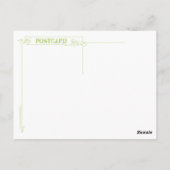 Carte postale bébé doux (Dos)