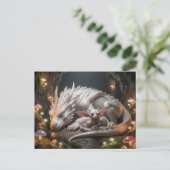 Carte Postale Bébé dragon (Debout devant)