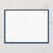 Carte Postale Bébé Dragon Bleu Espagnol Merci Baby Shower (Dos)