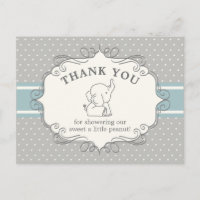 Bébé éléphant adorable | Remerciements pour la bab