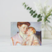 Carte Postale Bébé endormi. c. 1910, Mary Cassatt (Debout devant)