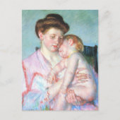Carte Postale Bébé endormi | Mary Cassatt (Devant)