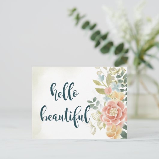 Carte Postale Bébé fille I (Debout devant)