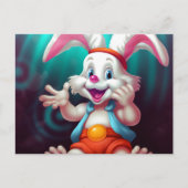 Carte Postale BéBé Lapin (Devant)