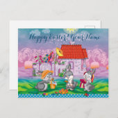 Carte Postale Bébé lapin petit (Devant / Derrière)