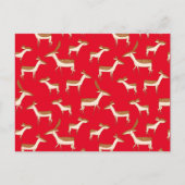 Carte Postale Bébé mignon cerf et famille (Devant)