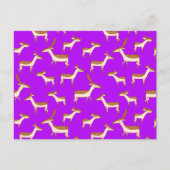 Carte Postale Bébé mignon cerf et famille (Devant)