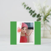 Carte postale Bébé mignonne (Debout devant)