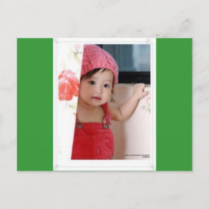 Carte postale Bébé mignonne