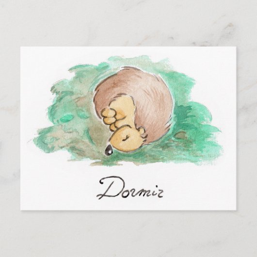 Carte Postale Bébé Nap (Devant)