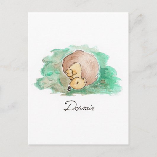 Carte Postale Bébé Nap (Devant)