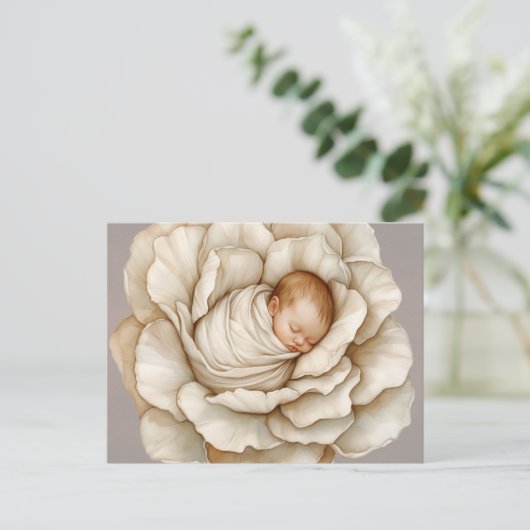 Carte postale Bébé Neutre (Debout devant)