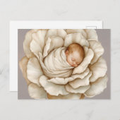 Carte postale Bébé Neutre (Devant / Derrière)