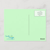 Carte Postale Bébé pendant le bain (Dos)