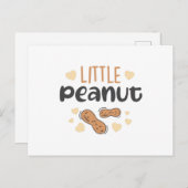 Carte Postale Bébé petite cacahuète (Devant / Derrière)