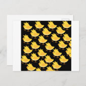 Carte Postale Bébé poulet (Devant / Derrière)