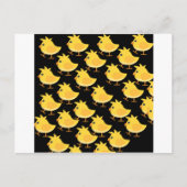 Carte Postale Bébé poulet (Devant)