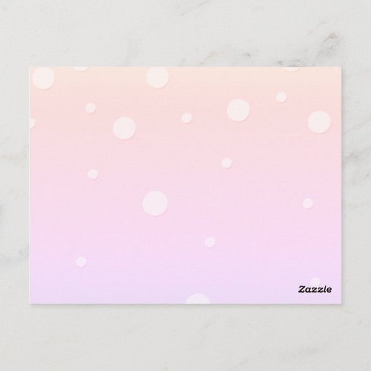 Carte Postale Bébé Refroidisseur Billets Rainbow (Dos)