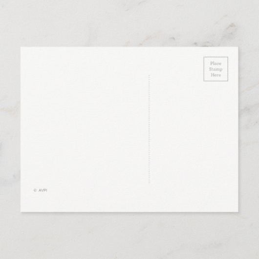 Carte Postale Bébé robuste (Dos)