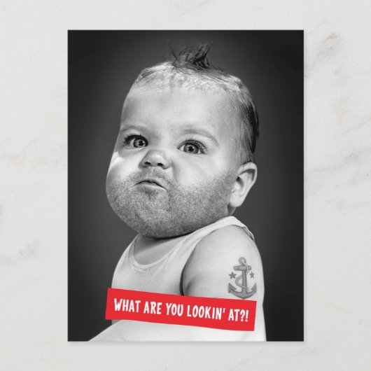 Carte Postale Bébé robuste (Devant)