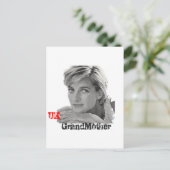 Carte Postale Bébé royal. Prince William et Catherine. (Debout devant)