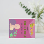 Carte Postale Bébé se retournant (Debout devant)