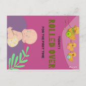 Carte Postale Bébé se retournant (Dos)