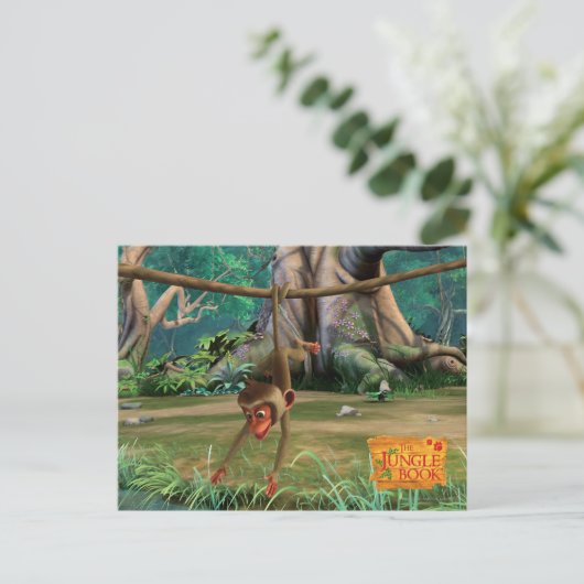 Carte Postale Bébé singe (Debout devant)