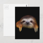 Carte Postale Bébé Sloth (Devant / Derrière)
