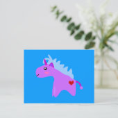 Carte Postale Bébé Unicorn (Debout devant)