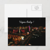 Carte Postale bébé vegas ! (Devant / Derrière)