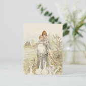 Carte Postale Bébé Vintage (Debout devant)