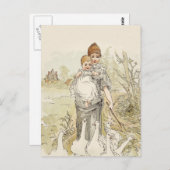 Carte Postale Bébé Vintage (Devant / Derrière)