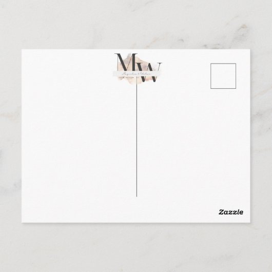 Carte Postale Bébé Zoo Animaux (Dos)