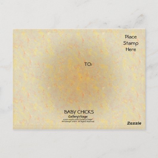 Carte Postale Bébés (Dos)