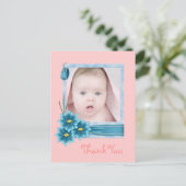 Carte Postale Bébés 1er Noël nouvelle photo bébé (Debout devant)