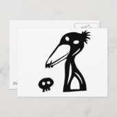 Carte Postale bec à chaussures, balaeniceps rex, shoebird en  り  (Devant / Derrière)