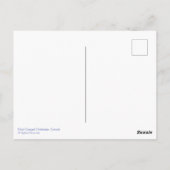 Carte Postale Bécasseau noir Perching Birds Canada (Dos)