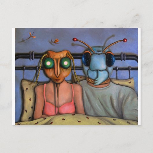 Carte Postale Bed Bugs (Devant)