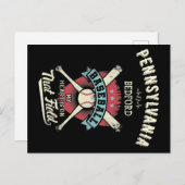 Carte Postale Bedford Baseball en Pennsylvanie (Devant / Derrière)