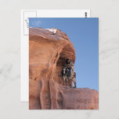 Carte Postale Bédouin à Petra (Devant / Derrière)