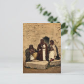 Carte Postale Bédouins du district du Jourdain, Terre Sainte, Ph (Debout devant)