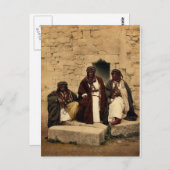 Carte Postale Bédouins du district du Jourdain, Terre Sainte, Ph (Devant / Derrière)