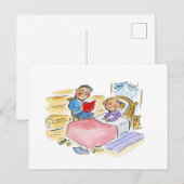 Carte Postale Bedtime Story (Devant / Derrière)